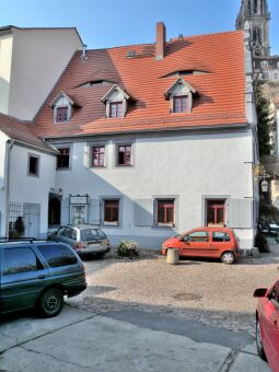 Bild: Meißen - Gaststätte "Winkelkrug" (Schlossberg 13 von Lorenzgasse)