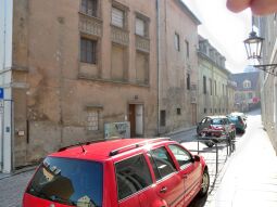 Bild: Meißen - Beginn Schlossberg an Leipziger Straße