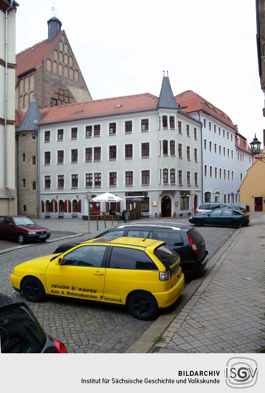 Meißen - Zum Schulplatz von Gerbergasse