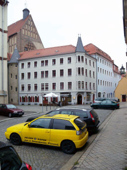 Bild: Meißen - Zum Schulplatz von Gerbergasse