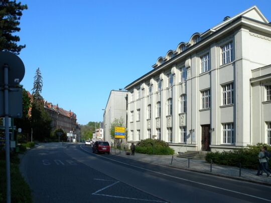 Meißen - Taltraße am Porzellanmuseum