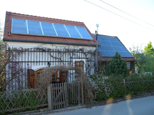 1997 prämierter Hof - Umnutzung mit Solaranlage (Bilder 301326-30)